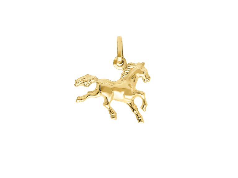 Running horse pendant