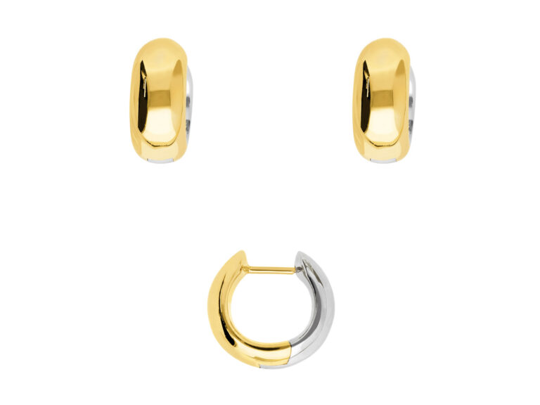 Two tones creoles with pin