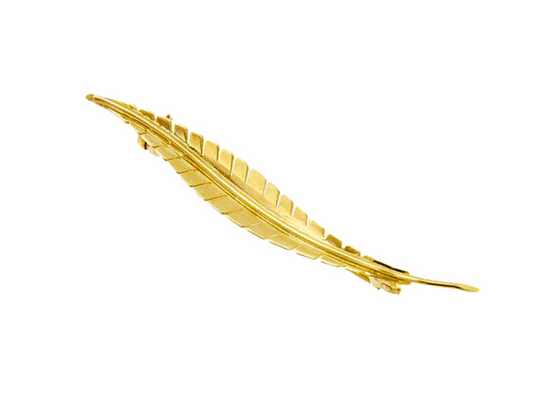 Fern brooch