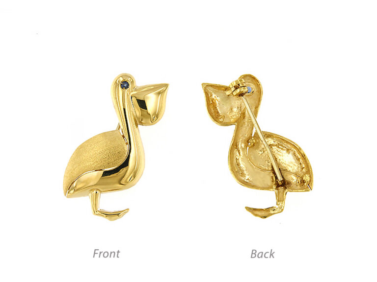 Pelican brooch