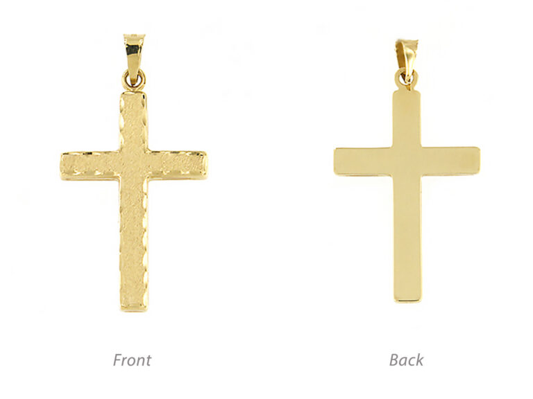 Satined cross