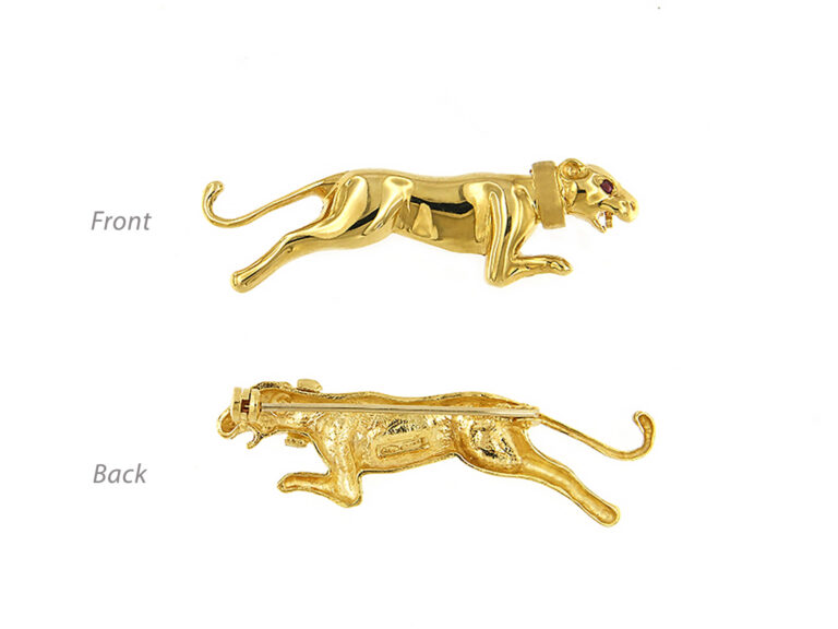 Panther brooch