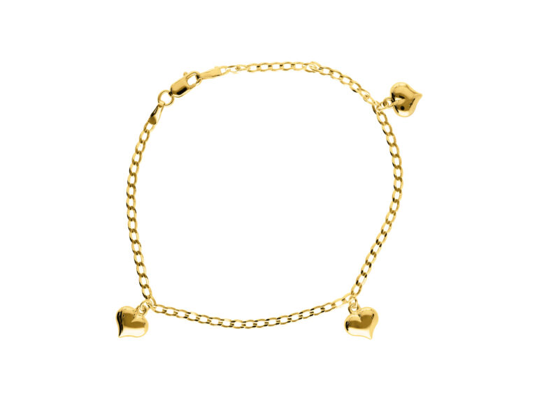 Bracelet with hearts