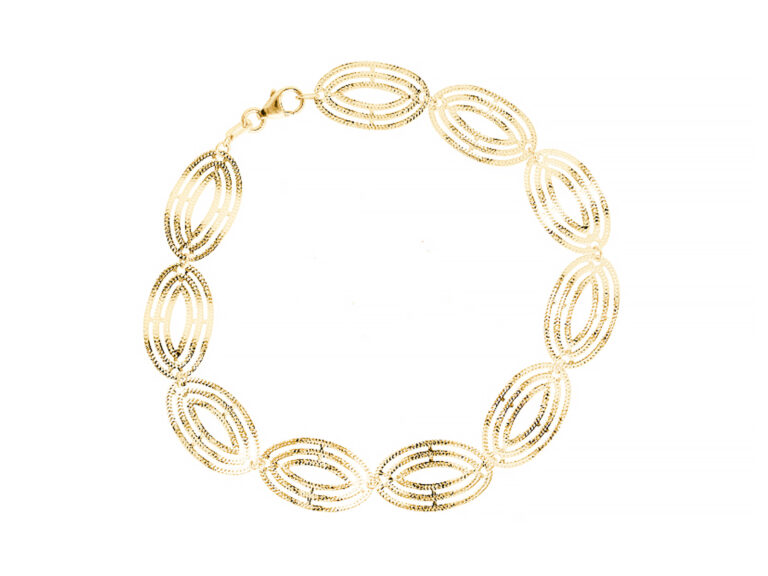 Oval shape bracelet