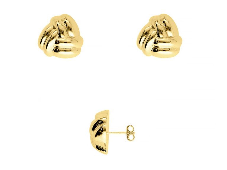 Classic bold knot earrings