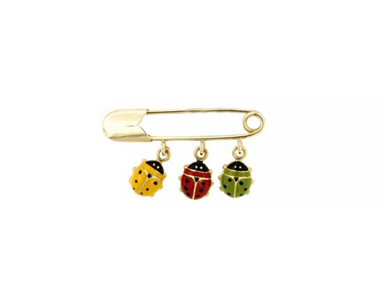 Ladybugs brooch