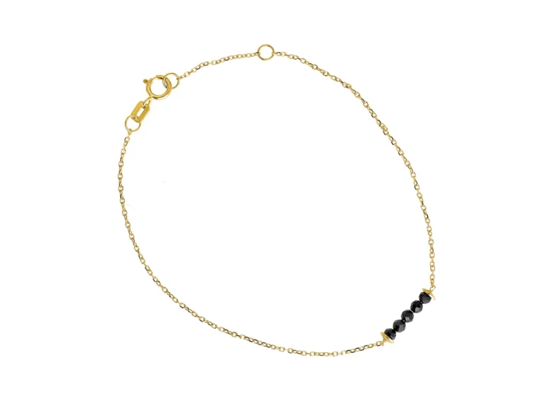 Bar bracelet with stones