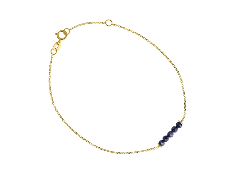 Bar bracelet with stones