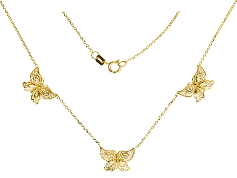 Butterflies necklace