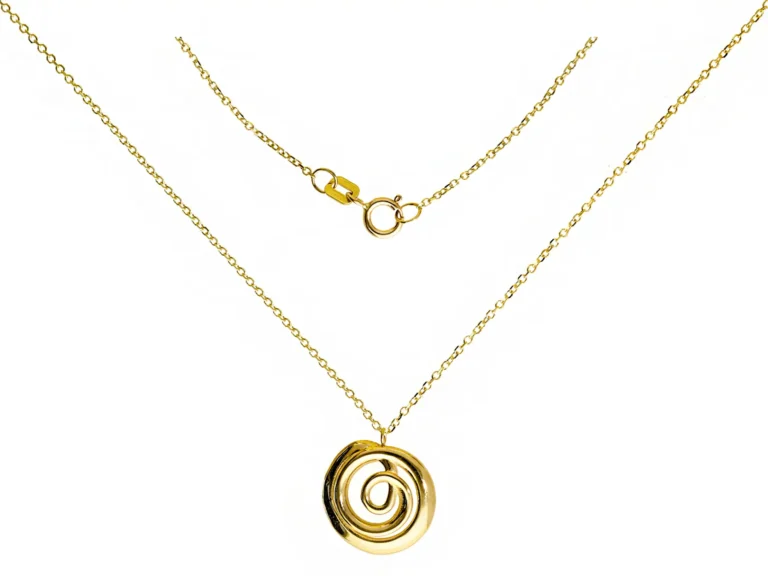 Spiral necklace
