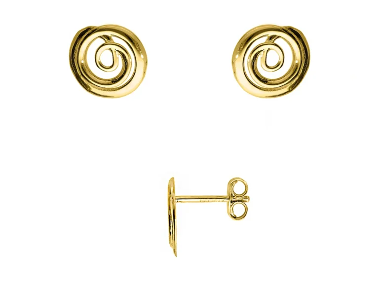 Spiral earrings