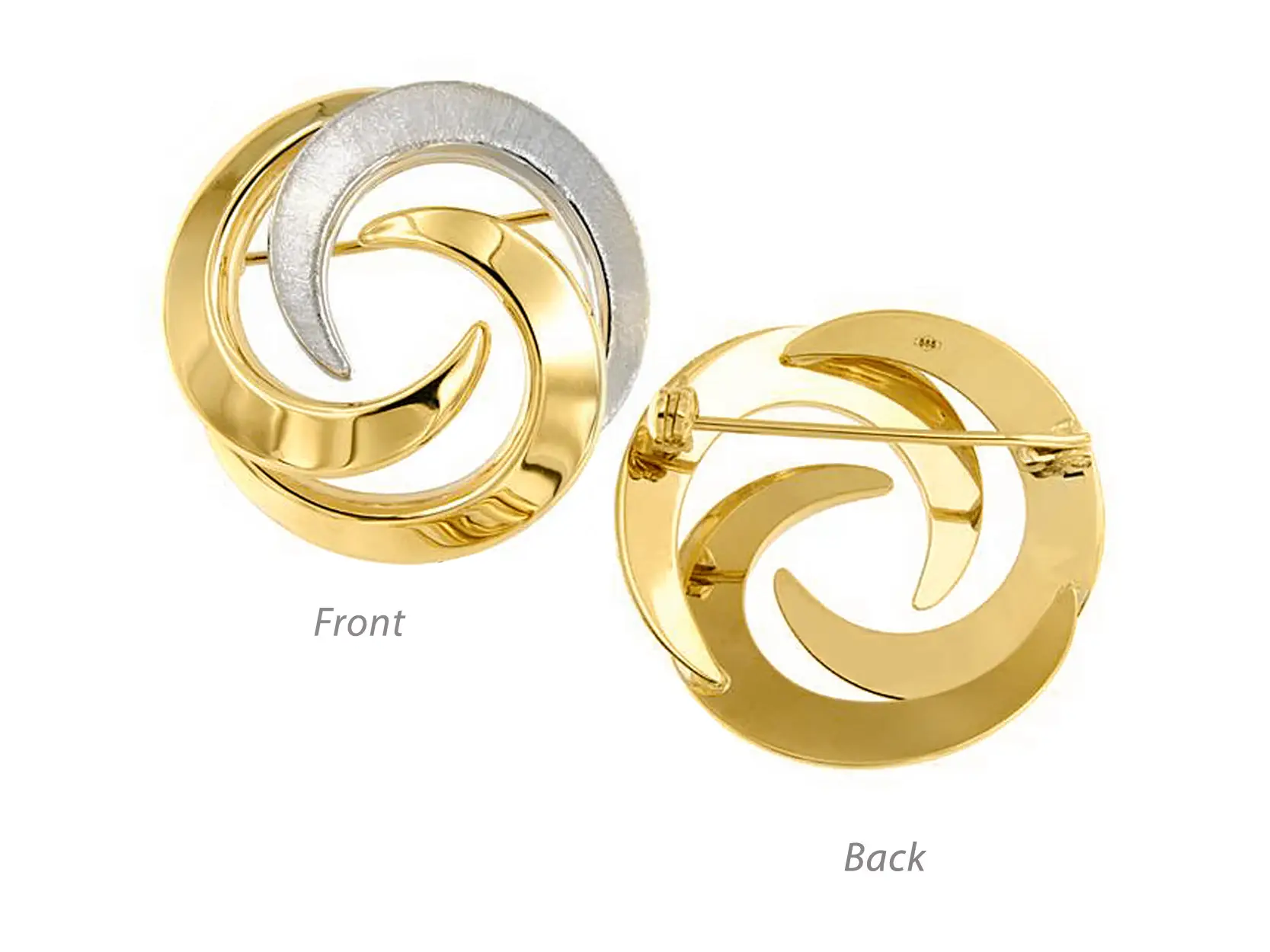 Classic style brooch