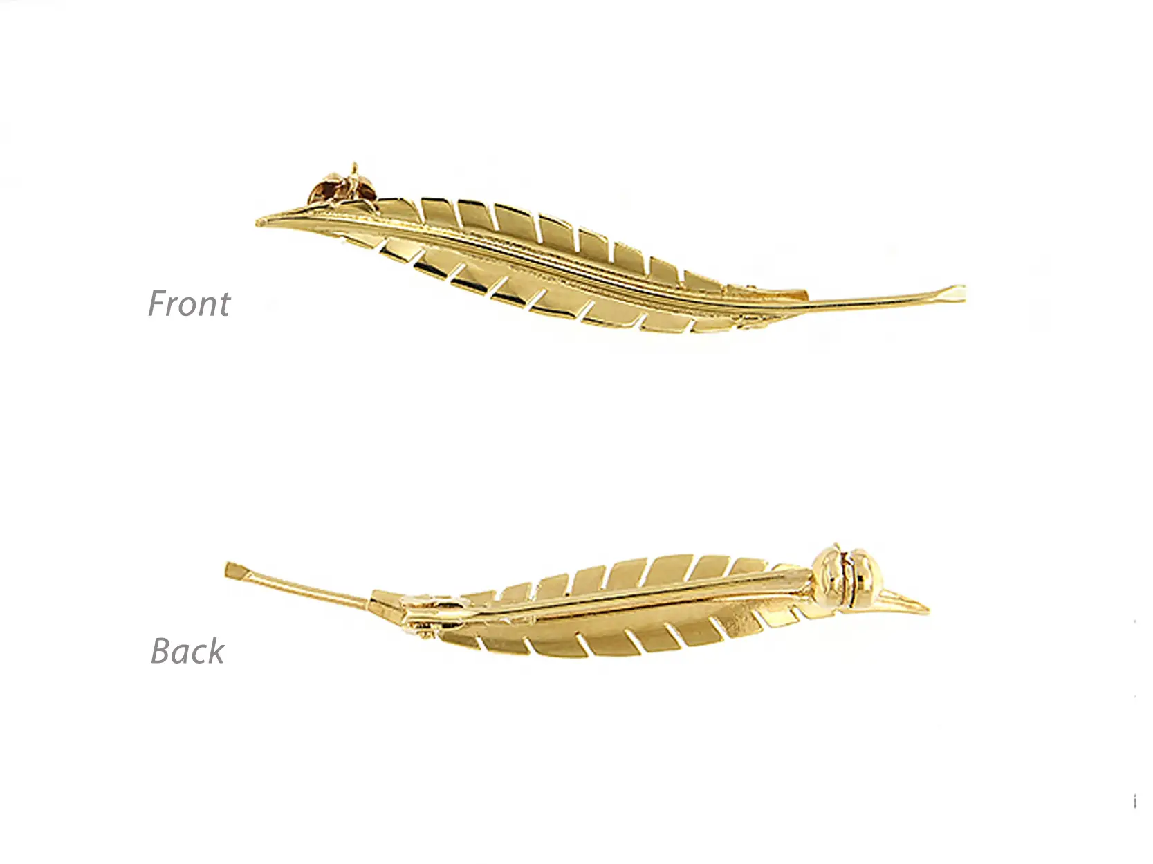 Fern brooch
